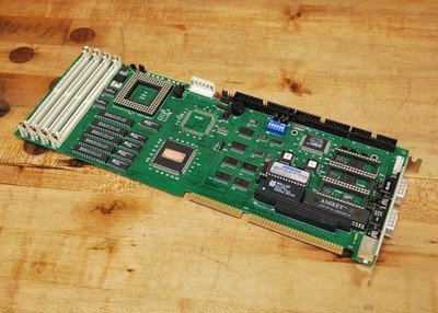 Advantech PCA-6147 486/386 Rev B3 Industrial CPU Card - PARTS ONLY