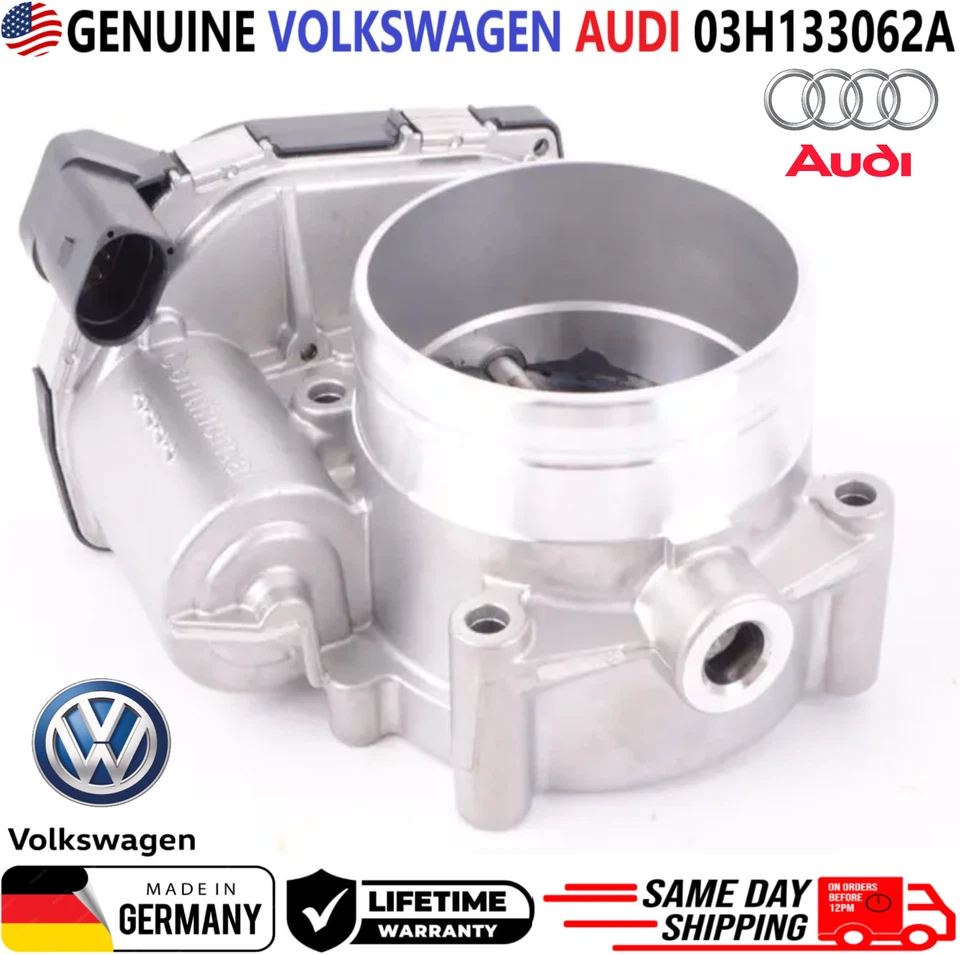 Cuerpo de acelerador OEM para Volkswagen Audi 2007-2021 3,5 L V6, 03H133062A, A2C53379493 Foto 3 de 4