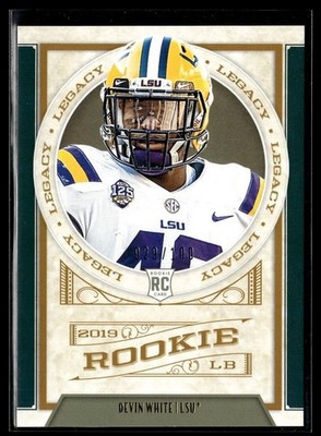 2019 LEGACY GREEN ROOKIE /100 DEVIN WHITE LSU