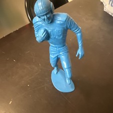 Vintage 60's Blue Marx 5 Inch Football Player  C29