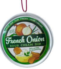 Food Ornament French Onion Sour Cream Dip Foo...