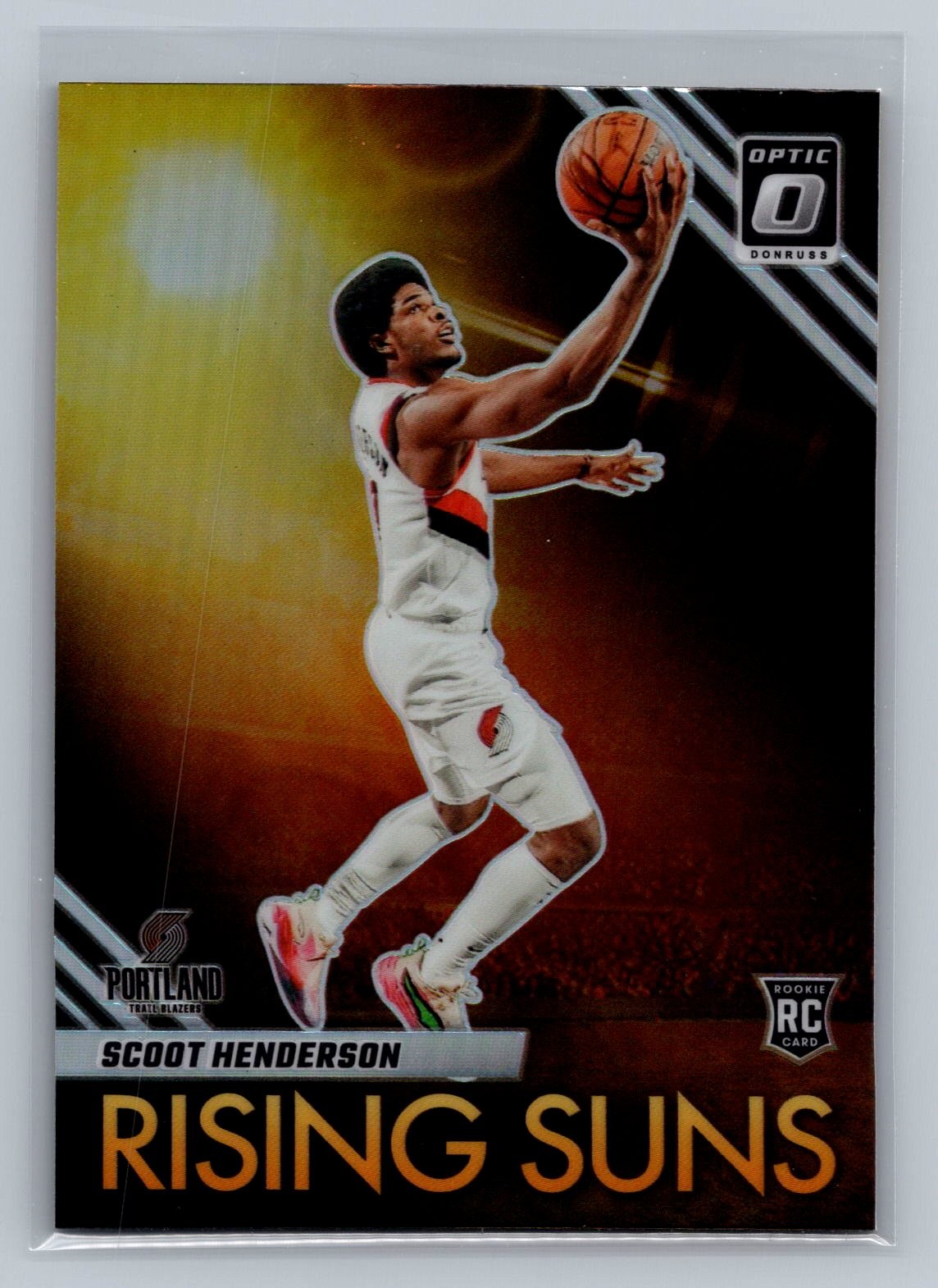 2023-24 Donruss Optic Scoot Henderson Rising Suns Holo #17