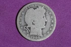 Estate Find 1908 D Barber Quarter Dollar #K59808