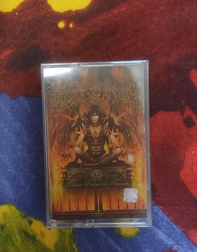 Cradle of Filth - Bitter Suites To Succubi cassette 2001 rare OOP Russian Import - Picture 1 of 13