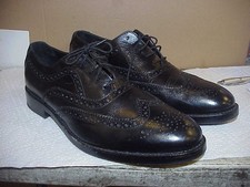Samuel Windsor Shoes Men’s Size 9 Black Leather Dress Shoes