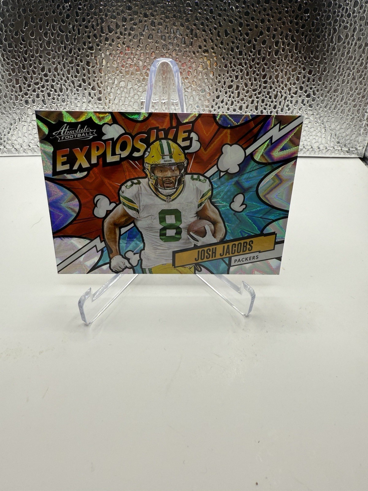 2024 Panini Absolute - Explosive Josh Jacobs #EX-JJS