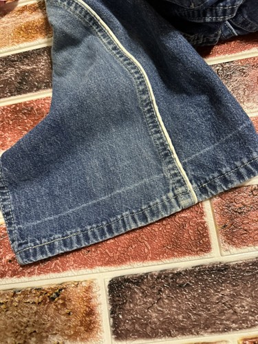 90s Vintage Lee Pipes JNCO Style Wide Leg Skater Jeans Pants Boys Size 8 - Picture 7 of 7