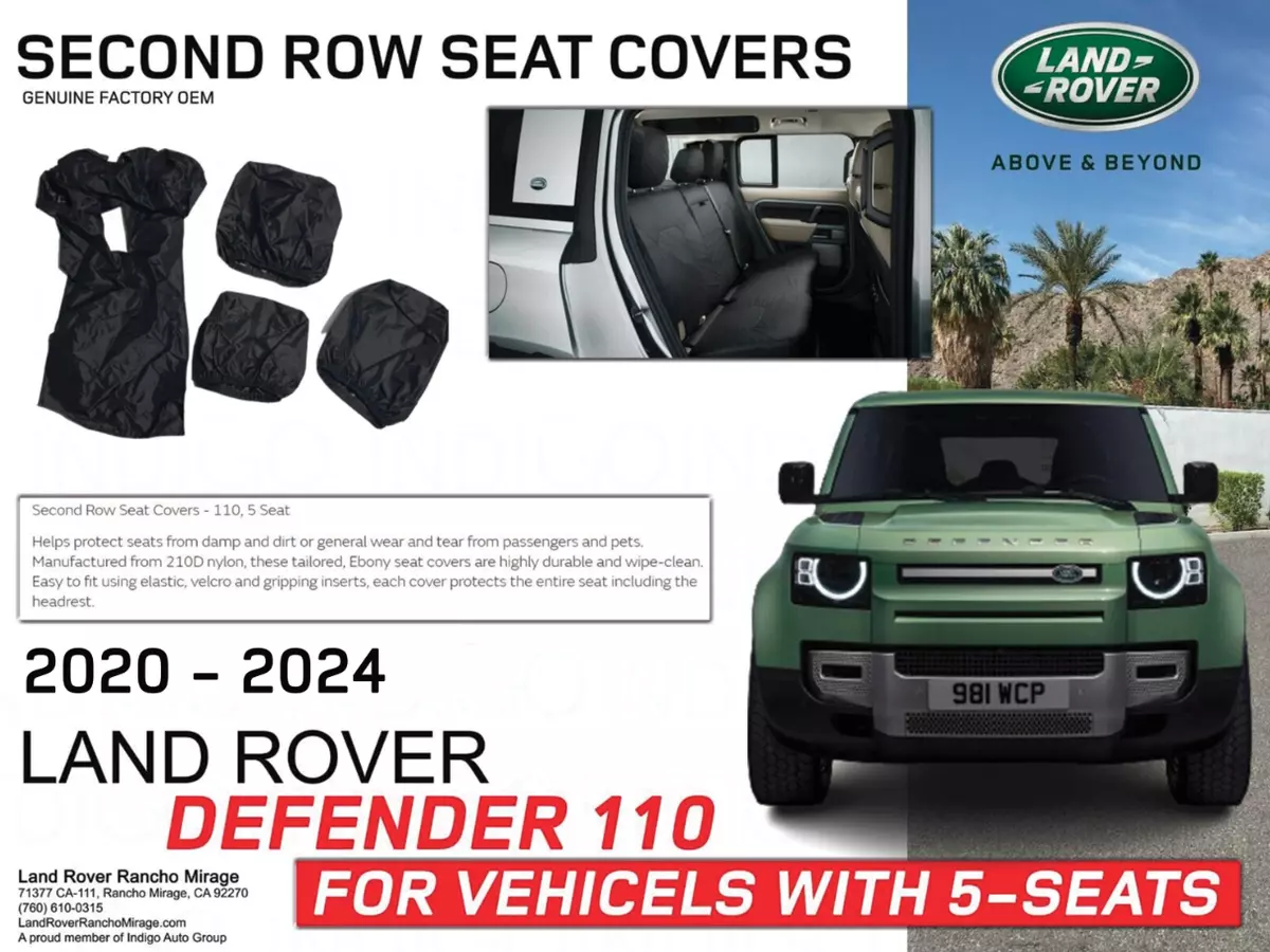 Genuine land rover on sale defender seat covers