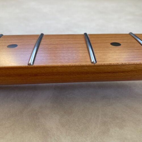 Gerösteter Ahorn Telecaster Hals Tele Gitarre / Nitro Satin / SS Bünde / Knochenmutter - Bild 10 von 15