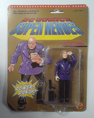 DC Comics Super Heroes: Lex Luthor: 4406: Toy Biz: 1989