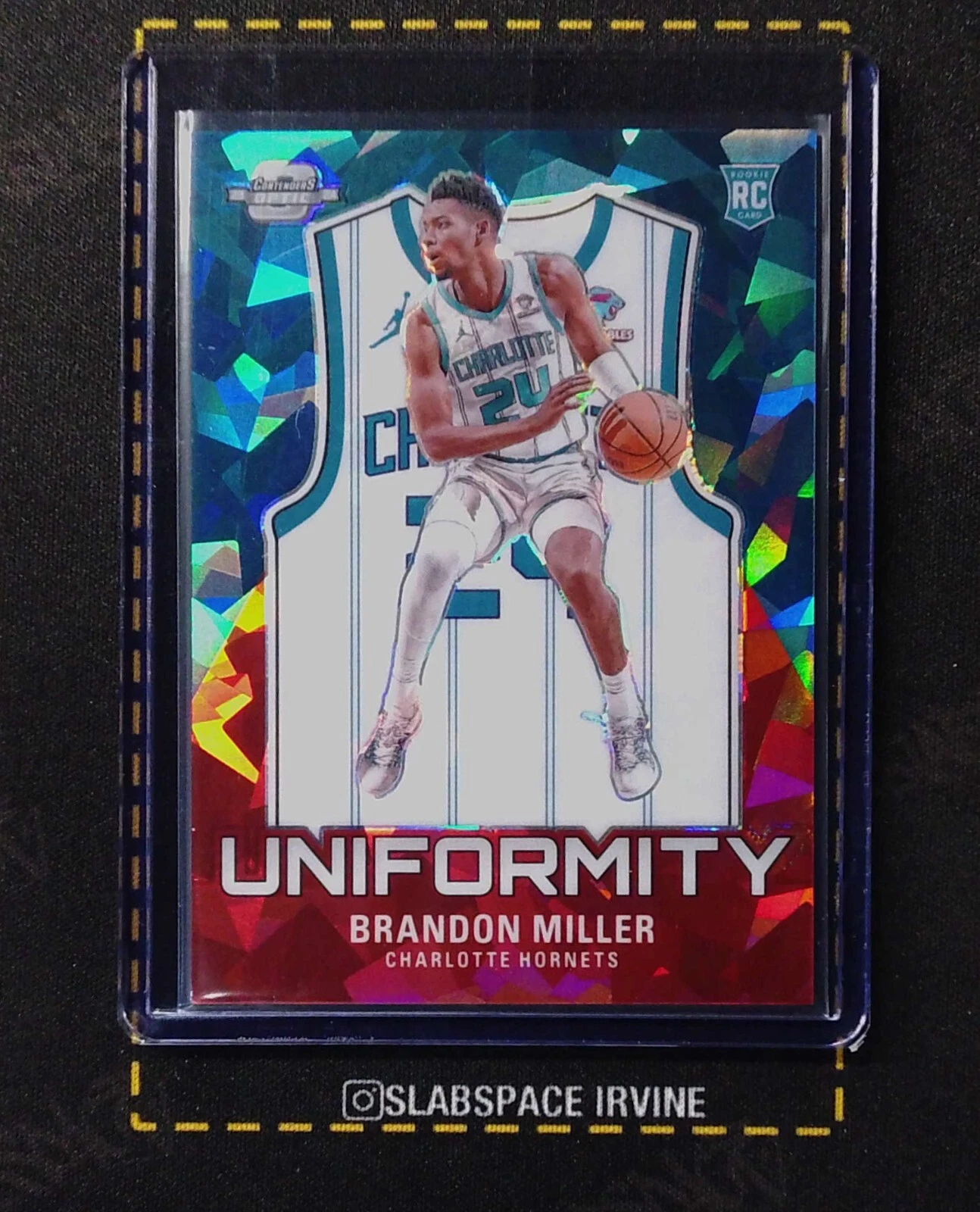 2023-24 CONTENDERS OPTIC BRANDON MILLER RC UNIFORMITY RED ICE /175 EDW