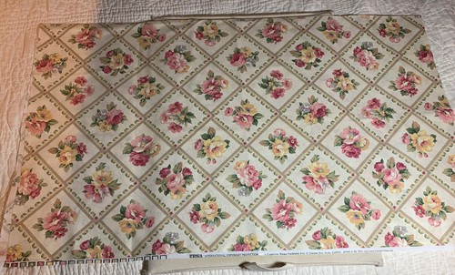Tela floral Cranston Home Fashions de 1 yarda x 45" TPSA Int'l Copyright decoración del hogar - Imagen 2 de 10