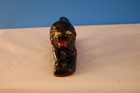 Mid Century Black Redware Lion-made in Japan — photo 2