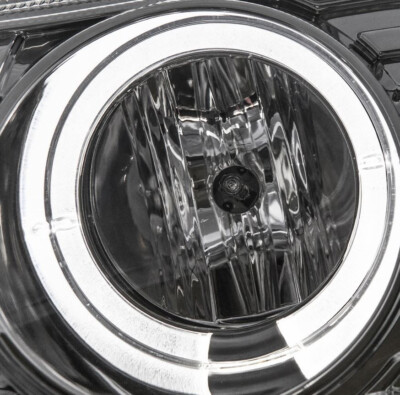 Phares Avant Gauche + Droite LED Pour Chrysler 300C (2005-2010) - Neufs, Transparents, Technologie Halogène/LED