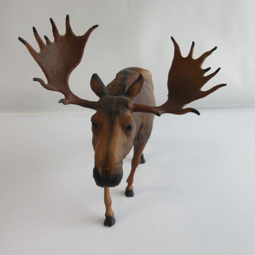 Vintage Breyer Molding Company Bull Elch Figur - einige Abriebstellen - Bild 2 von 12