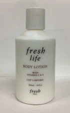 Fresh Life Body Lotion W/ Vitamin C & E 10oz AS PICTURED, NO BOX NEW!