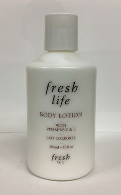 Fresh Life Body Lotion W/ Vitamin C & E 10oz AS PICTURED, NO BOX NEW!