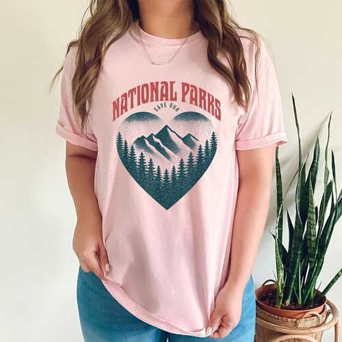 Save Our National Parks Protect Our National Park Unisex T-Shirt - Picture 36 of 40