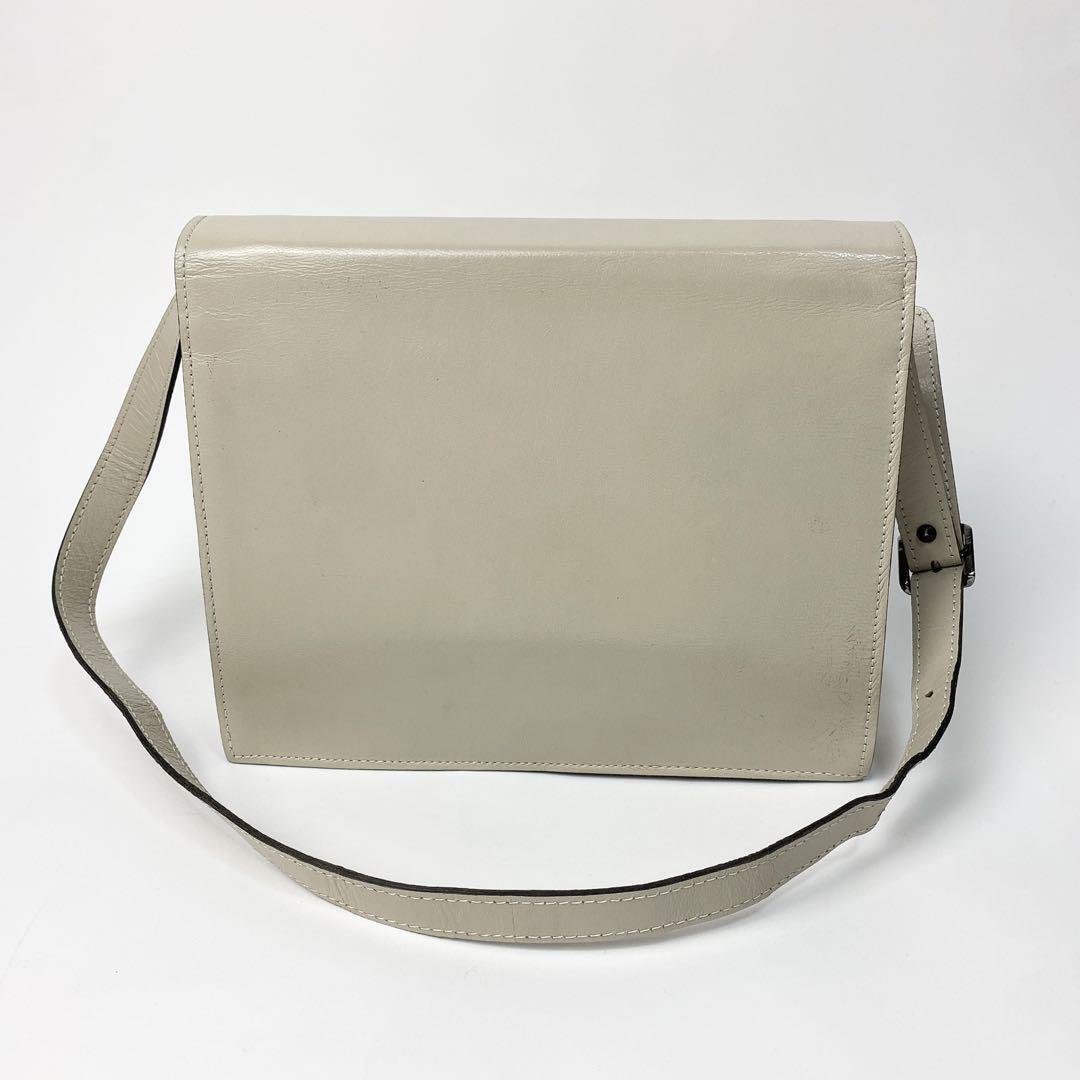 Borsa a tracolla Saint Laurent in pelle originale beige media donna Francia