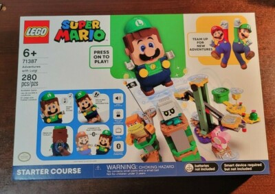 Lego Super Mario Luigi Starter Luigi Lego Set Costco LEGO 71387
