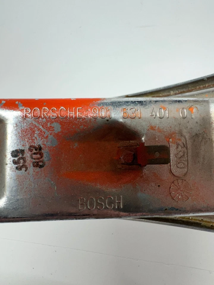 Conjunto intermitente delantero izquierdo original Bosch Porsche 912 1965-68 estilo europeo Foto 2 de 4