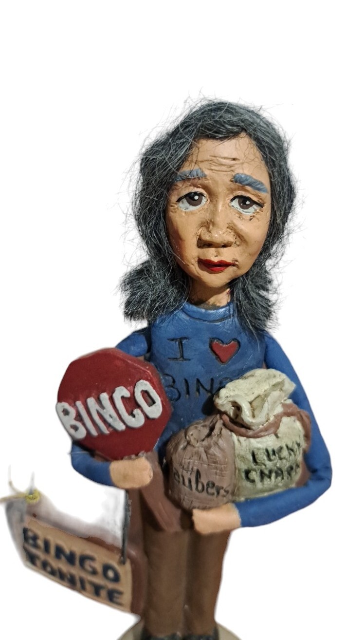 Melancholy Dollies Audrey Bingo Figurine Sandy Harrison House Of Lloyd