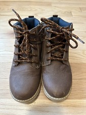 Sonoma Boys Boots Size 2 Med Youth Kohls Dakota Cognac Brown Memory Foam