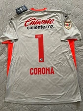 Joma CRUZ AZUL GOALIE JERSEY 2021/2022 PARCHE CAMPEÓN 2021 PORTERO NAME “CORONA”