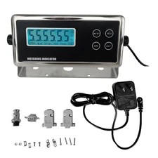 LP7515 Bright Backlight LCD Indicator Rs-232 port 5 Prong for OP-902 Floor Scale