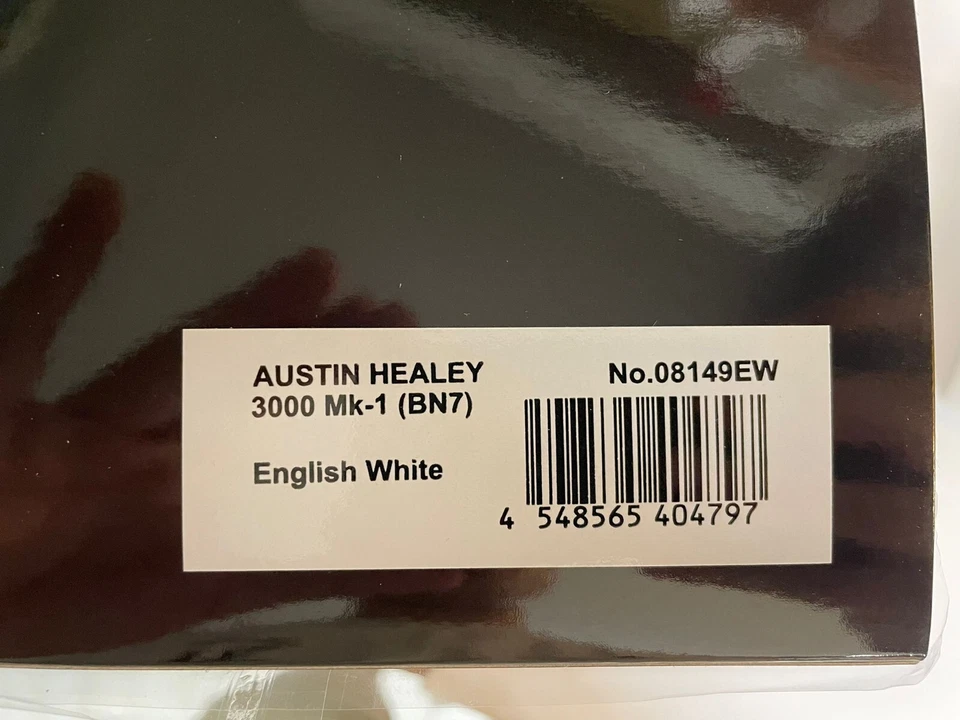 Kyosho Austin Healey 3000 MK-1  BN7 English white 1/18 08149EW - Immagine 2 di 2