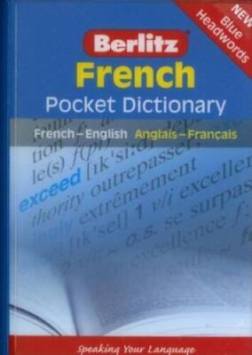 French Pocket Dictionary: French-EnglishAnglais-Francais (Berlitz  - ACCEPTABLE