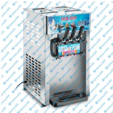 3 Flavor Commercial Frozen Ice Cream Cones Machine Soft Ice Cream Machine 220V