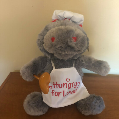 Cuddle Barn Hugo Hippo Sings Hungry Eyes from Dirty Dancing Movie     See video!