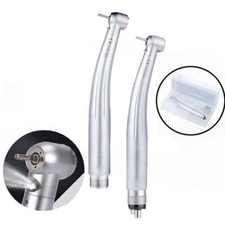 Dental LED E-generator Fiber Optic 2 & 4 Hole Push Button High Speed Handpiece