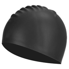 Silicone Swim Cap Waterproof Swimming Hat Non-Slip Adult Swimming Caps for Wo...
