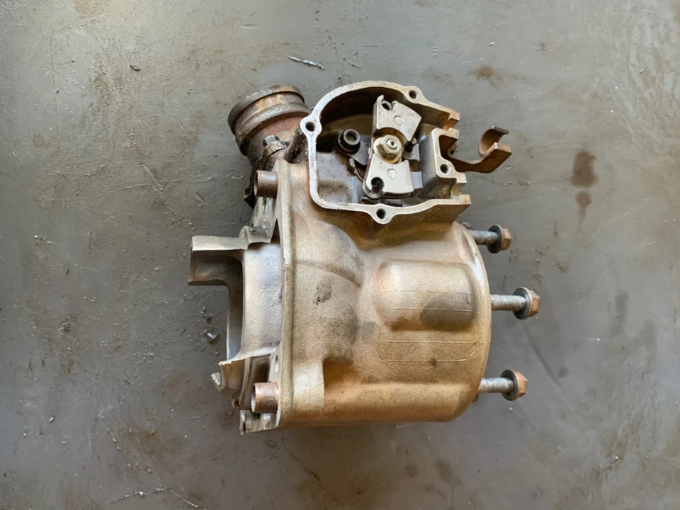 CILINDRO HONDA OEM 2002 CR250R CON VÁLVULA DE ESCAPE INSTALADA BARRIL JARRA ORIGINAL Foto 4 de 4