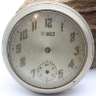 ENDURA TOP NOTCH USA POCKET WATCH 50.8mm FOR REPAIR (QE)