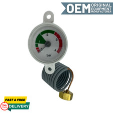 POTTERTON GOLD 18 24 28 HE A SYSTEM BOILER PRESSURE GAUGE & 5118385