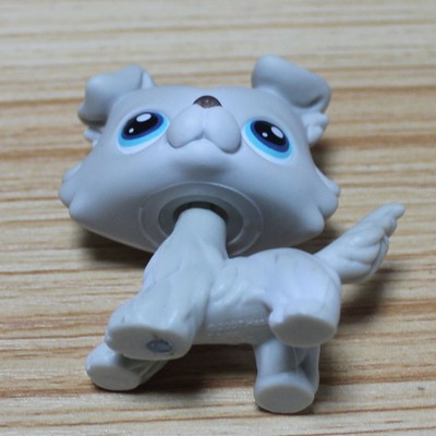 Figurine Littlest Pet Shop – Chien Colley N°363, Hasbro, Occasion