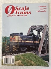 O Scale Trains Magazine #66 January 2013 Model Trains Model Railroad