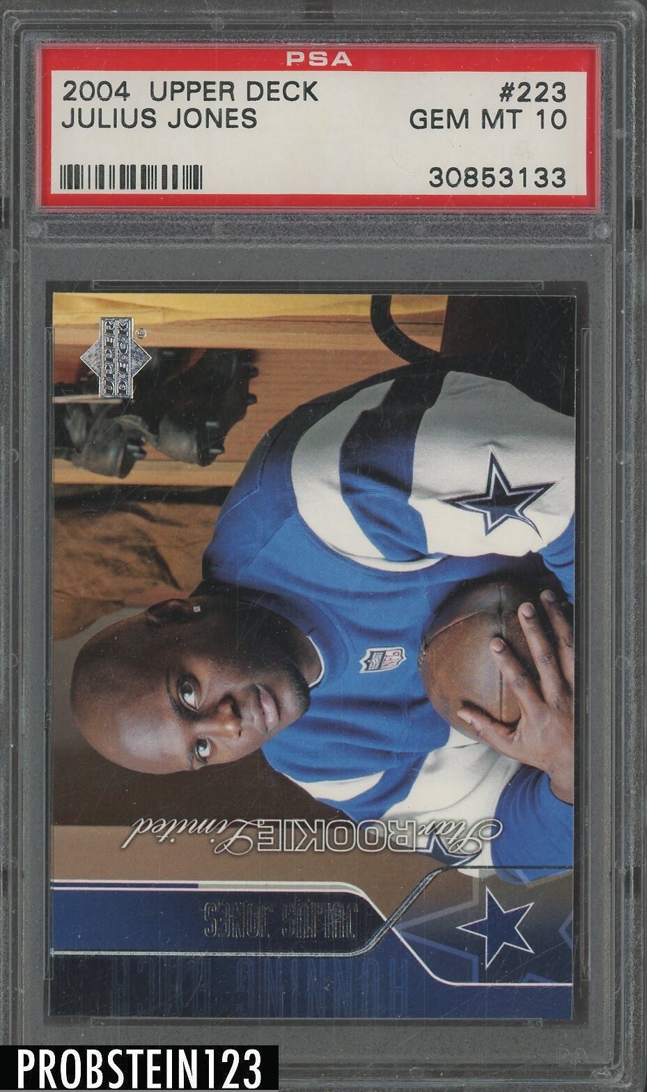 Julius Jones Upper Deck #223 Base