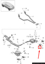Pot d'échappement Porsche Macan