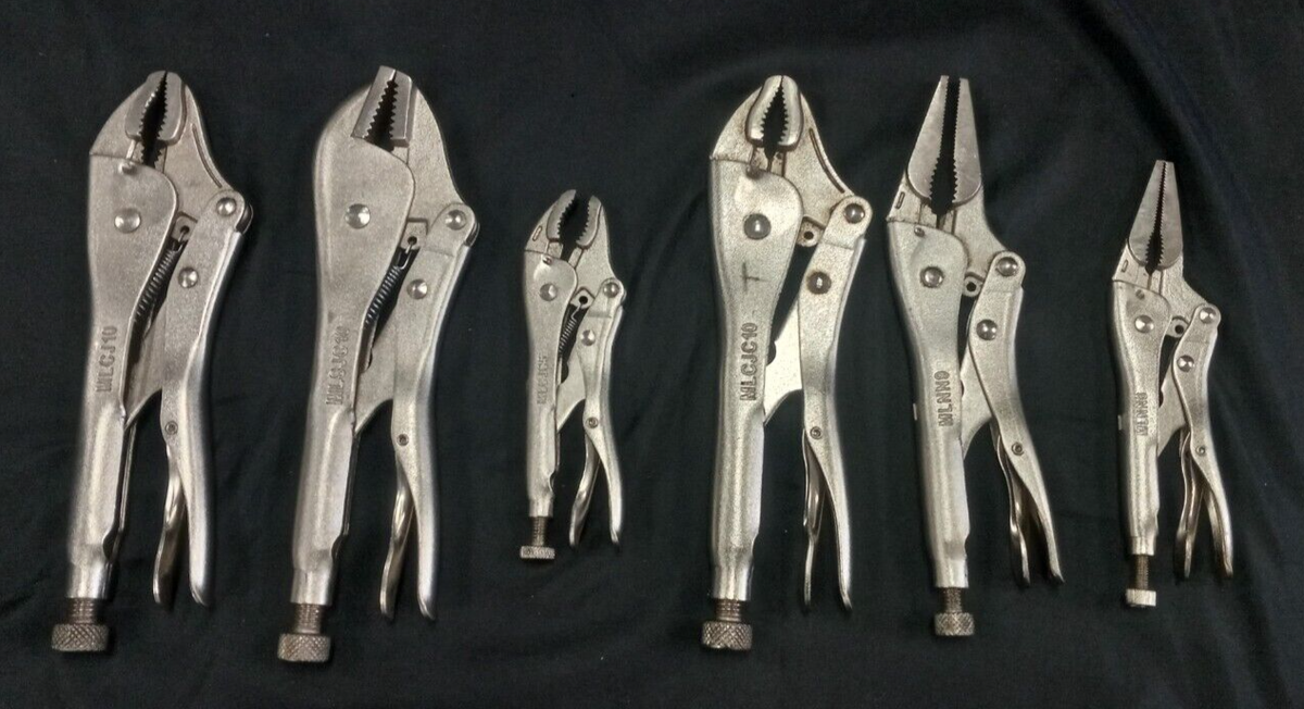 Matco Tools 6 Piece Locking Pliers Set *READ DESCRIPTION* | eBay
