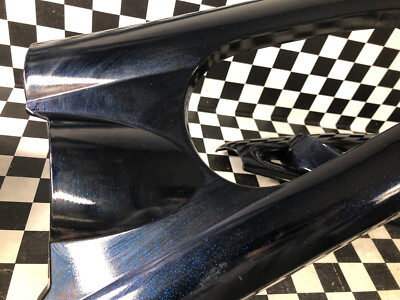 10-12 Can-Am Spyder RS RT OEM Metallic Magnesium Blue LH RH Upper
