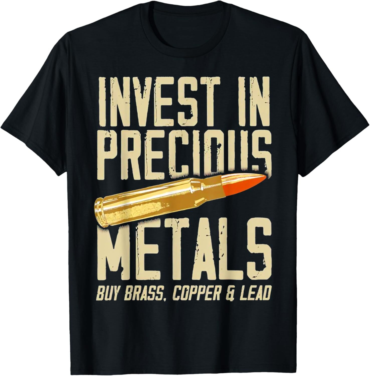 Invest in Precious Metals Brass Copper Lead T-Shirt Hoodie
