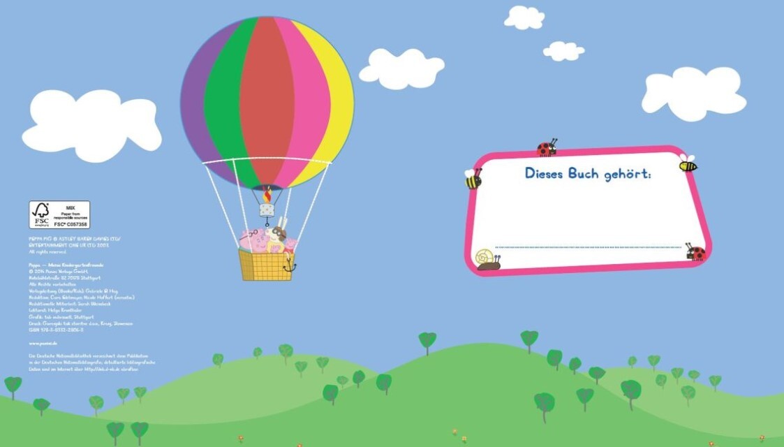 Thumbnail - Peppa Kindergartenfreundebuch