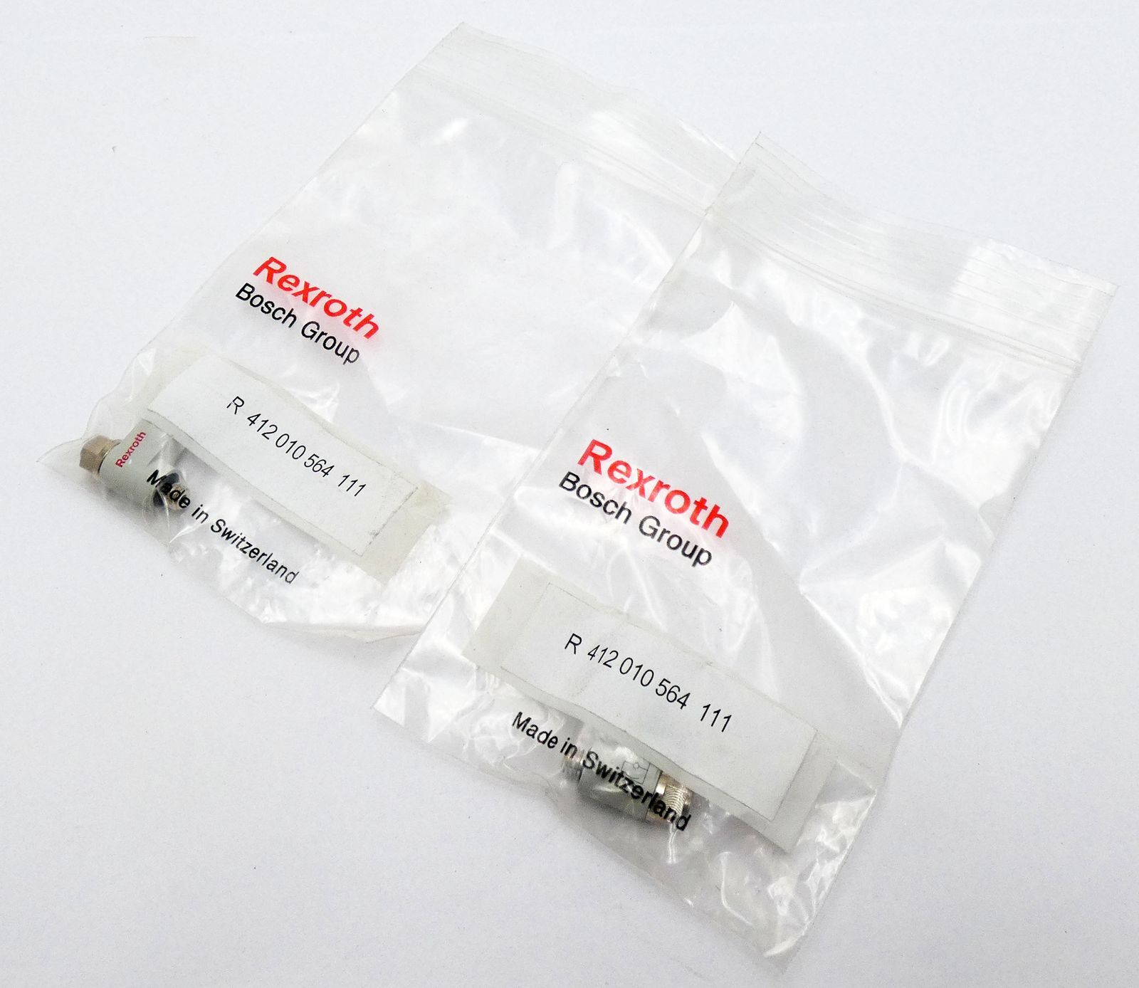 2x Rexroth Bosch R412010564 R 412010564 Throttle Check Valve -Unused-