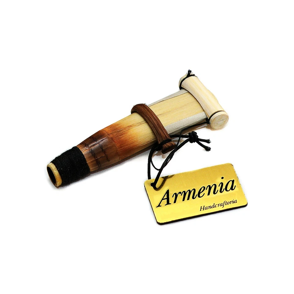 PACK DUDUK armenio con 2 cañas madera de albaricoque oboe viento de madera flauta de regalo Foto 2 de 4