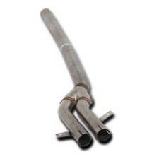 FOX Sportauspuff Mittelschalldämpferersatzrohr zweiflutig BMW E46 325Ti Compact