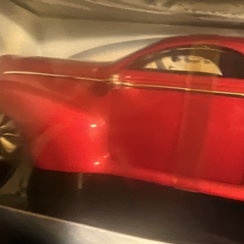 100 % Hot Wheels 1:18 Custom Lincoln Zephyr Metallic Red Mattel NIB - Picture 18 of 20